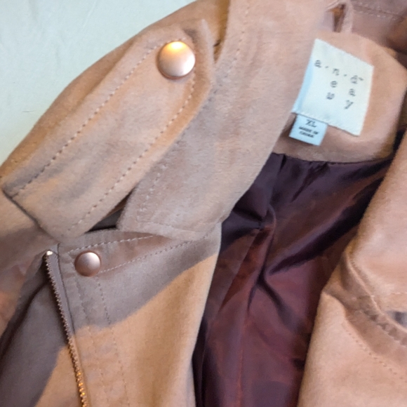 a new day Faux Light Mauve Jacket XL Bag 20 - Picture 4 of 10